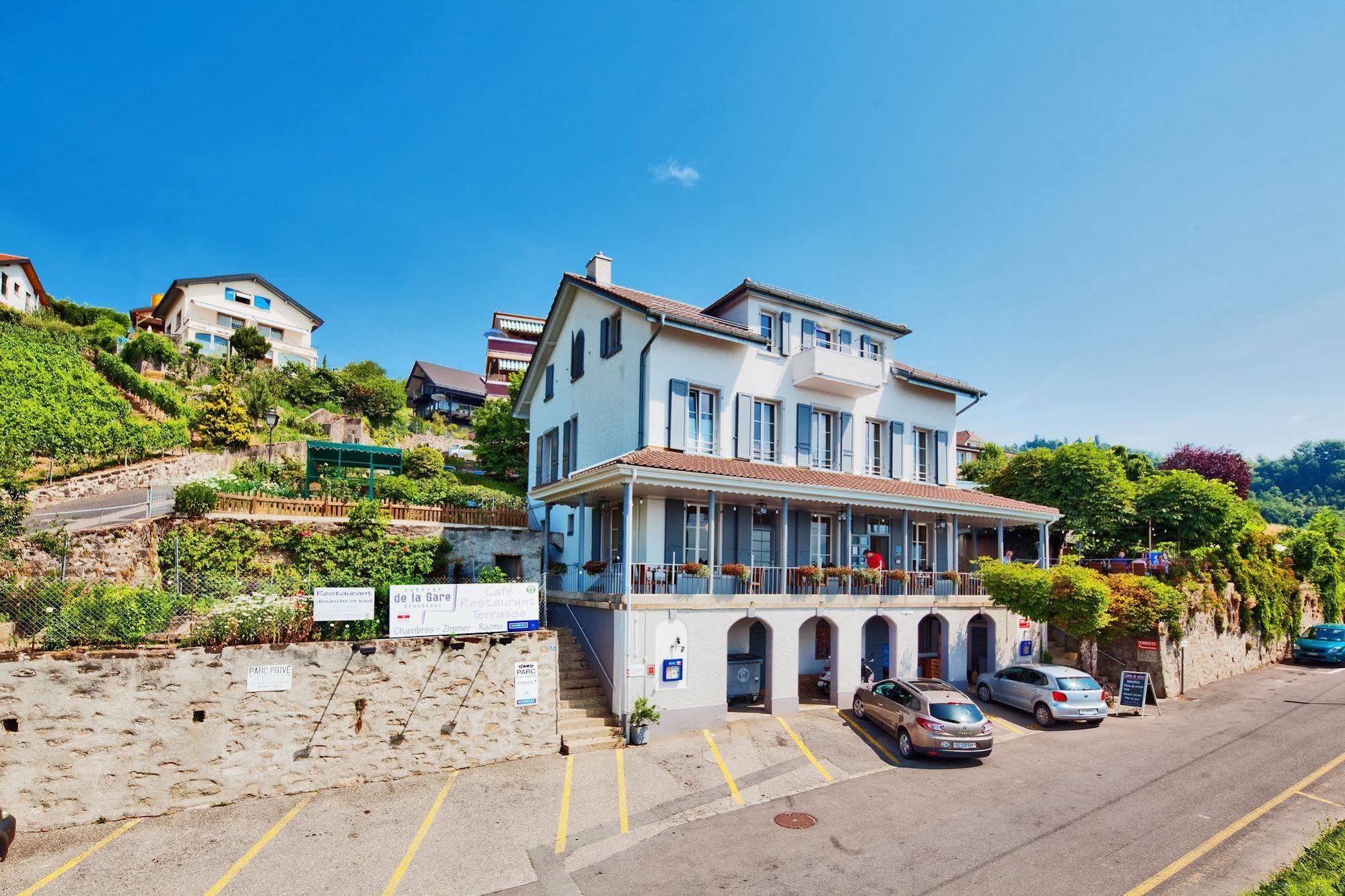 Auberge De La Gare Grandvaux Eksteriør billede